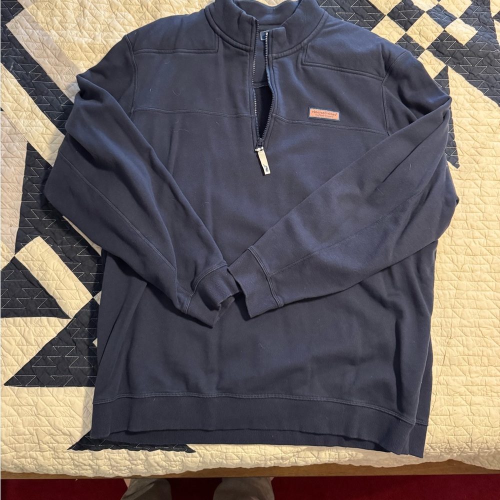 Vineyard Vines Shep Shirt- Navy- XXL